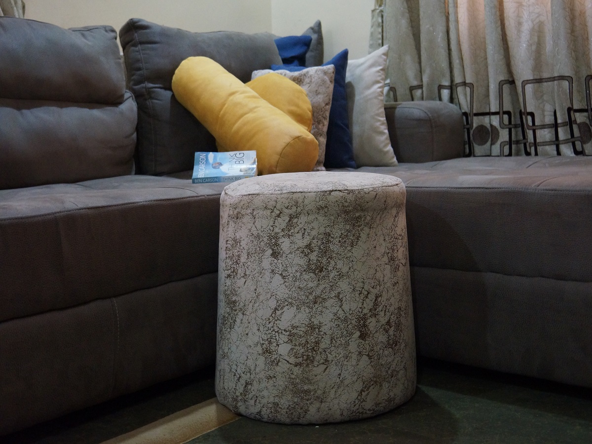 Unique Pouffes and Throw Pillows