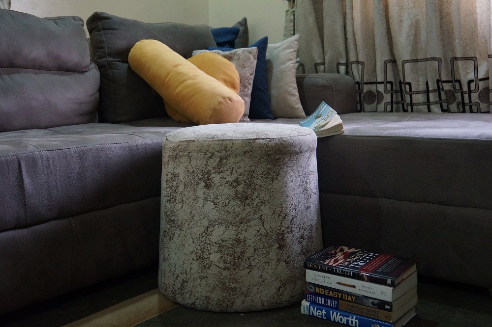 Unique Pouffes and Throw Pillows