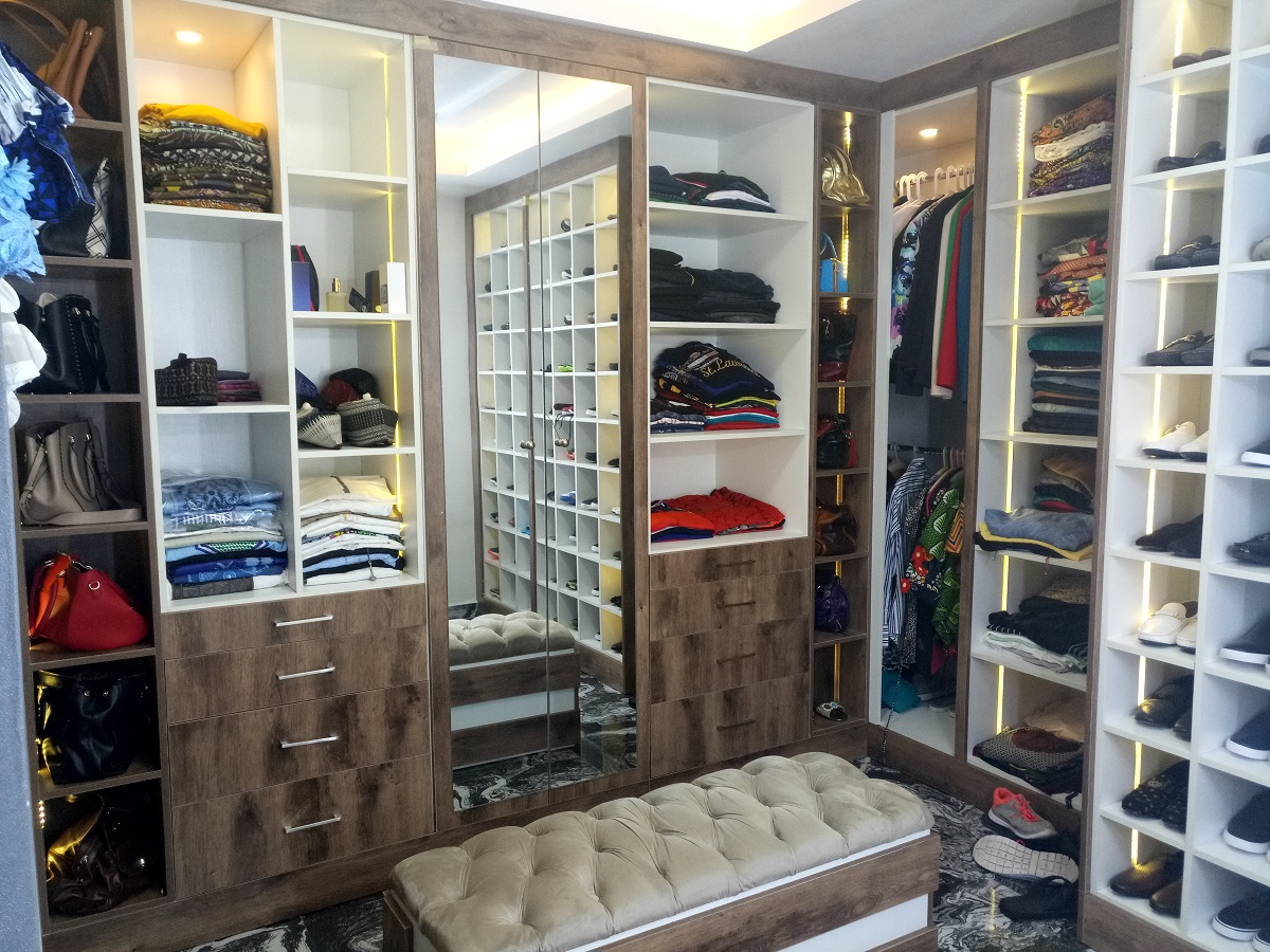 Luxury Walk Through Closet